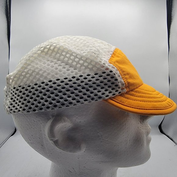 Patagonia Duckbill Cap Hat Adults Orange White Adjustable Breathable Athletic main image 6